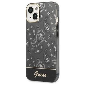 Guess case for iPhone 14 Plus 6,7&quot; GUHCP14MHGBNHK black HC Electro Cam Paisley 3666339064013