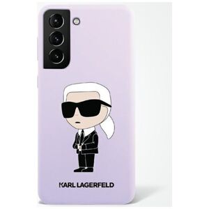 Karl Lagerfeld case for Samsung Galaxy S23 Plus KLHCS23MSNIKBCU purple hardcase Silicone Ikonik 3666339117658