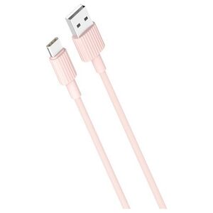 XO cable NB156 USB - USB-C 1,0 m 2,4A pink 6920680871889