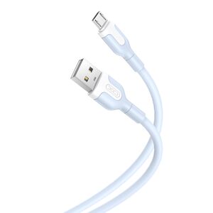 XO cable NB212 USB - microUSB 1,0 m 2,1A blue 6920680827787