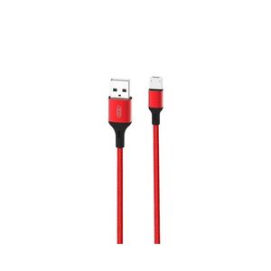 XO cable NB143 USB - microUSB 1,0 m 2,4A red 6920680870677