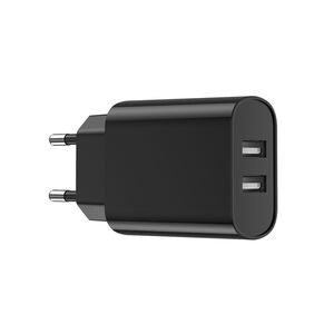 WIWU wall charger Wi-U003 2,1A 2x USB black 6936686412575