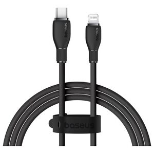 Data cable Baseus Pudding, Type-C - Lightning, 20W, 1.2m, Black - 40433 έως 12 άτοκες Δόσεις