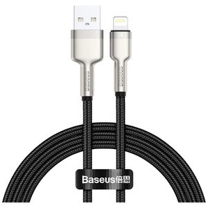 Data cable Baseus Cafule, Lightning, 1.0m, Black - 40473 έως 12 άτοκες Δόσεις