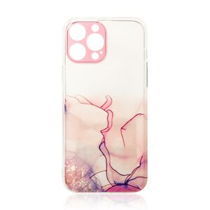 Marble Case for iPhone 12 Pro Max Gel Cover Marble Pink