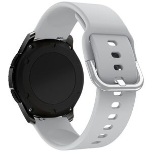 Silicone Strap TYS wristband for smartwatch, universal, 20mm, gray
