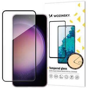 Wozinsky Full Glue tempered glass for Samsung Galaxy S24 with black frame