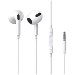 Mobile earphones Baseus Encok H17, Microphone, White - 20762 έως 12 άτοκες Δόσεις