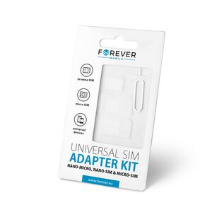 Forever set of SIM card adapters 5900495222374