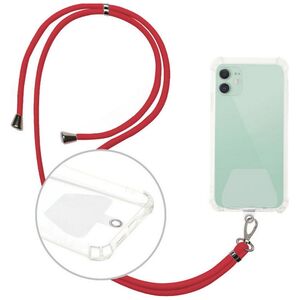 Universal neck strap for phones red 5900495928238