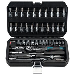 Bormann pro Bht5100 Bormann pro Bht5100 Καρυδάκια 1/4'' 46τεμ 024675 έως 12 Άτοκες Δόσεις