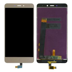 OEM Οθόνη & Μηχανισμός Αφής Xiaomi Redmi Note 4 (Mediatek) Χρυσαφί (Διάσταση:148mm) OEM 20549 20549
