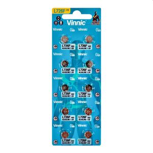 Vinnic Buttoncell Vinnic L726F AG2 Τεμ. 10 23452 4898338007541