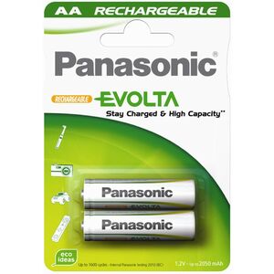Panasonic Μπαταρία Επαναφορτιζόμενη Panasonic size AA HHR3MVE/2BC 1900 mAh 1.2V Τεμ. 2 34275 5410853045243