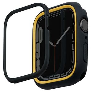 Uniq Moduo case for Apple Watch 4/5/6/7/8/9/SE/SE2 40/41mm black-mustard/midnight-mustard