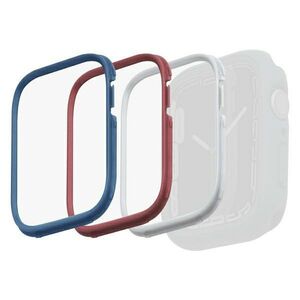 Uniq Frame Case for Moduo 3in1 for Apple Watch 4/5/6/7/8/9/SE/SE2 44/45mm Blue-Red-White/Blue-Red-White