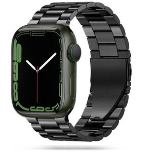 Strap for APPLE WATCH 4 / 5 / 6 / 7 / SE (42 / 44 / 45 MM) Tech-Protect Stainless black 5906735412796