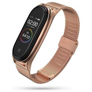 Strap for XIAOMI MI BAND 6 / 6 NFC / 5 / 7 Tech-Protect Milaneseband pink 0795787712320