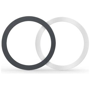 Universal Magnetic Ring Magsafe 2-pack Tech-Protect Magmat black + silver 9589046921544