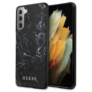 Original Case SAMSUNG GALAXY S21+ Guess Hardcase Marble (GUHCS21MPCUMABK) black 3666339003296