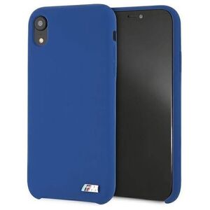 Original Case IPHONE XR BMW Hardcase Silicone M Collection (BMHCI61MSILNA) blue 3700740435304