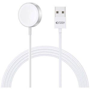 Magnetic Charging Cable USB for Apple Watch 1.2m Tech-Protect Ultraboost white 9490713932773