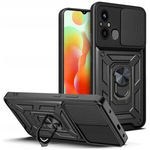 Case XIAOMI REDMI 12C Tech-Protect Camshield Pro black 9490713934340