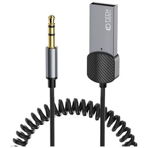Adapter Audio Bluetooth AUX Tech-Protect Ultraboost grey 9490713933824