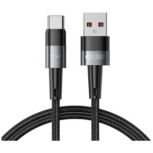 Cable 6A 66W 1m PD USB - USB-C Tech-Protect UltraBoost grey 9490713934135
