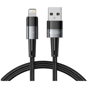 Cable 3A 12W 1m USB - Lightning Tech-Protect UltraBoost grey 9490713934166