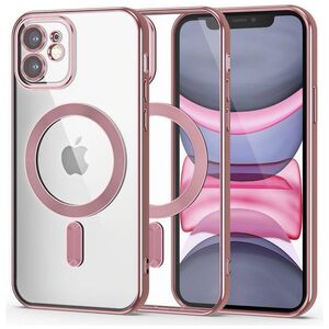 Case IPHONE 11 Tech-Protect MagShine gold & pink 9490713935361