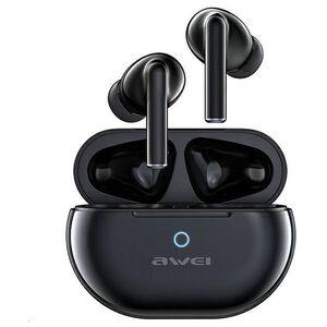 Bluetooth 5.3 TWS Headphones + AWEI Docking Station (T61) black 6954284004268