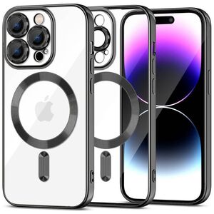 Case APPLE IPHONE 15 PRO Tech-Protect MagShine black 9319456604092