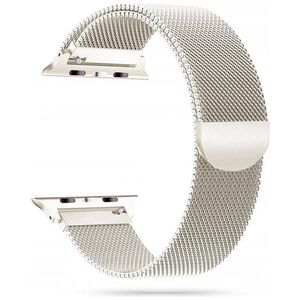 Strap for APPLE WATCH 4 / 5 / 6 / 7 / 8 / SE / ULTRA (42 / 44 / 45 / 49 MM) Tech-Protect Milaneseband Starlight 9319456607239