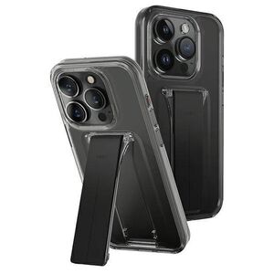 Case APPLE IPHONE 15 PRO UNIQ Heldro Mount with Stand gray 8886463685549