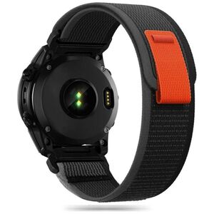 Strap for GARMIN FENIX 5 / 6 / 6 PRO / 7 Tech-Protect Nylon orange - black 9319456606751