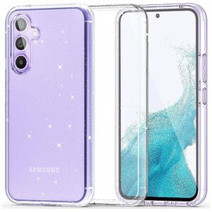 Case SAMSUNG GALAXY S23 Tech-Protect Flexair Hybrid Glitter transparent 9319456607031