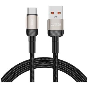 Cable USB - USB Type C 100W / 5A 2m Tech-Protect UltraBoost EVO titanium 5906203690756