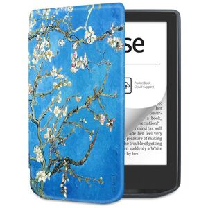 Case POCKETBOOK VERSE Tech-Protect SmartCase Sakura pattern 5906203691135