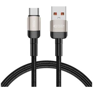 Cable USB - USB Type C 100W / 5A 1m Tech-Protect UltraBoost EVO titanium 5906203690749