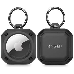Case for APPLE AIRTAG Tech-Protect Rough black 5906203691333