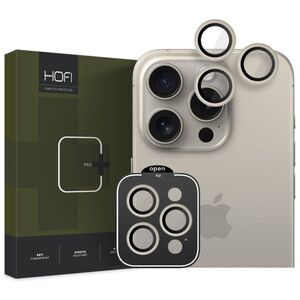 Camera Cover APPLE IPHONE 15 PRO / 15 PRO MAX HOFI CamRing Pro+ Titanium gray 5906302308125