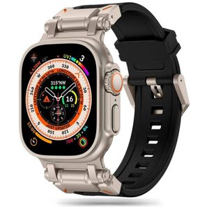 Strap for APPLE WATCH 4 / 5 / 6 / 7 / 8 / 9 / SE / ULTRA 1/2 (44 / 45 / 49 MM) Tech-Protect Delta Pro black-titanium 5906302307821