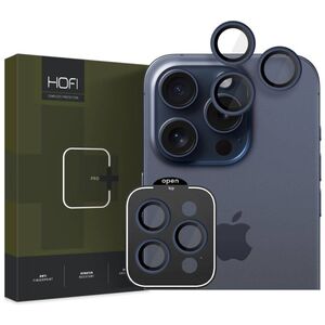 Camera Cover APPLE IPHONE 15 PRO / 15 PRO MAX HOFI CamRing Pro+ Clear navy blue 5906302308200