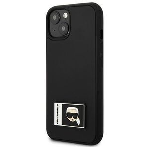 Karl Lagerfeld case for iPhone 13 KLHCP13M3DKPK black hard case Iconic Karl's Head 3666339049652