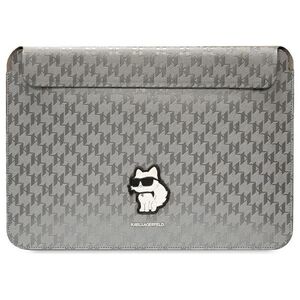 Karl Lagerfeld sleeve KLCS16SAKHPCK 14” silver Sleeve Mono Saffiano Choupette 3666339170585