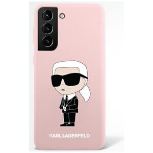 Karl Lagerfeld case for Samsung Galaxy S23 Plus KLHCS23MSNIKBCP pink hardcase Silicone Ikonik 3666339117627