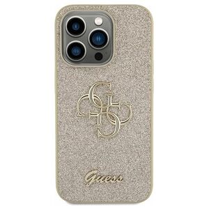 Guess case for Samsung Galaxy S23 FE GUHCS23FEHG4SGD GUESS HC FIXED GLITTER BIG 4G GOLD 3666339218720