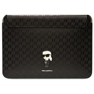 Karl Lagerfeld sleeve KLCS16SAKHPKK 16” black Sleeve Mono Saffiano Ikonik 3666339170530