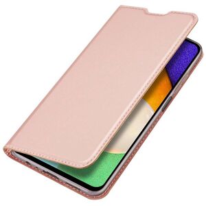 Case SAMSUNG GALAXY A03S with a flip Dux Ducis Skin Leather light pink 6934913049716